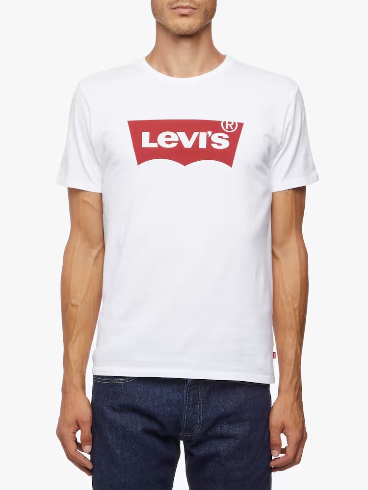 Футболка с круглым вырезом и логотипом Housemark Levi's, белый
Футболка с круглым вырезом и логотипом Housemark Levi's, белый