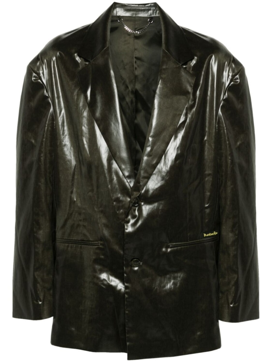 Martine Rose пустой блейзер, зеленый
Martine Rose пустой блейзер, зеленый