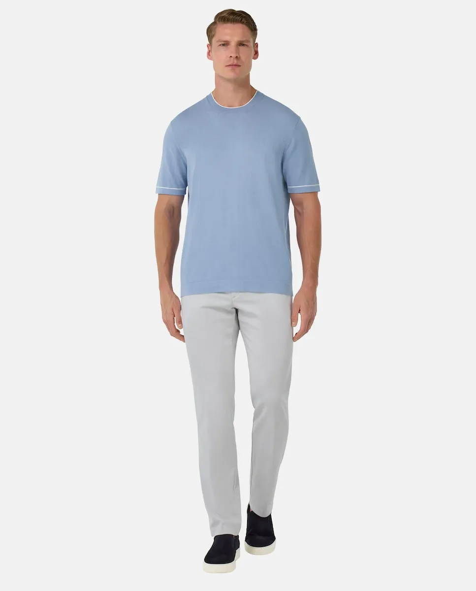 Эластичные брюки из хлопка и тенселя Boggi Milano, белый
Эластичные брюки из хлопка и тенселя Boggi Milano, белый