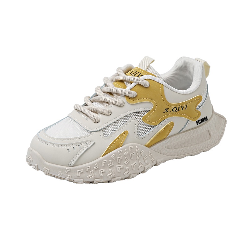 Нескользящая и дышащая детская обувь для повседневной носки FCMM, желтый
Нескользящая и дышащая детская обувь для повседневной носки FCMM, желтый