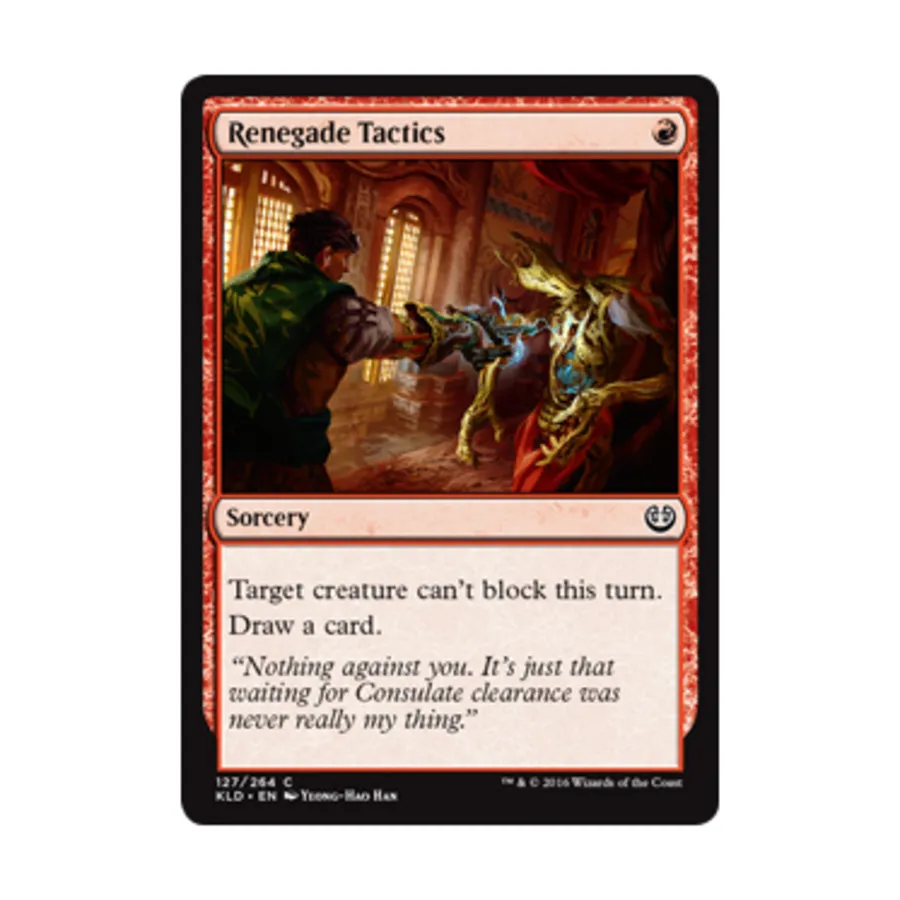 CCG Тактика ренегатов (клавиша C), MTG - Kaladesh
CCG Тактика ренегатов (клавиша C), MTG - Kaladesh