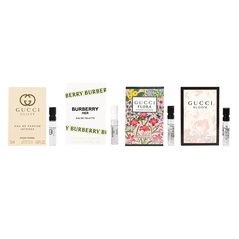 Набор пробников духов фруктово-цветочные/цветочное наслаждение/мечтательный жасмин GUCCI
Набор пробников духов фруктово-цветочные/цветочное наслаждение/мечтательный жасмин GUCCI