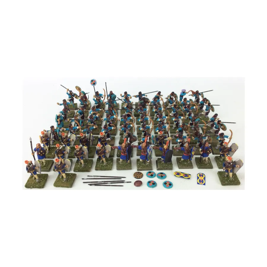 Коллекция Древних №7, Miscellaneous Historical Miniatures - Loose Miniatures (20mm) (Unidentifiable Manufacturer)
Коллекция Древних №7, Miscellaneous Historical Miniatures - Loose Miniatures (20mm) (Unidentifiable Manufacturer)