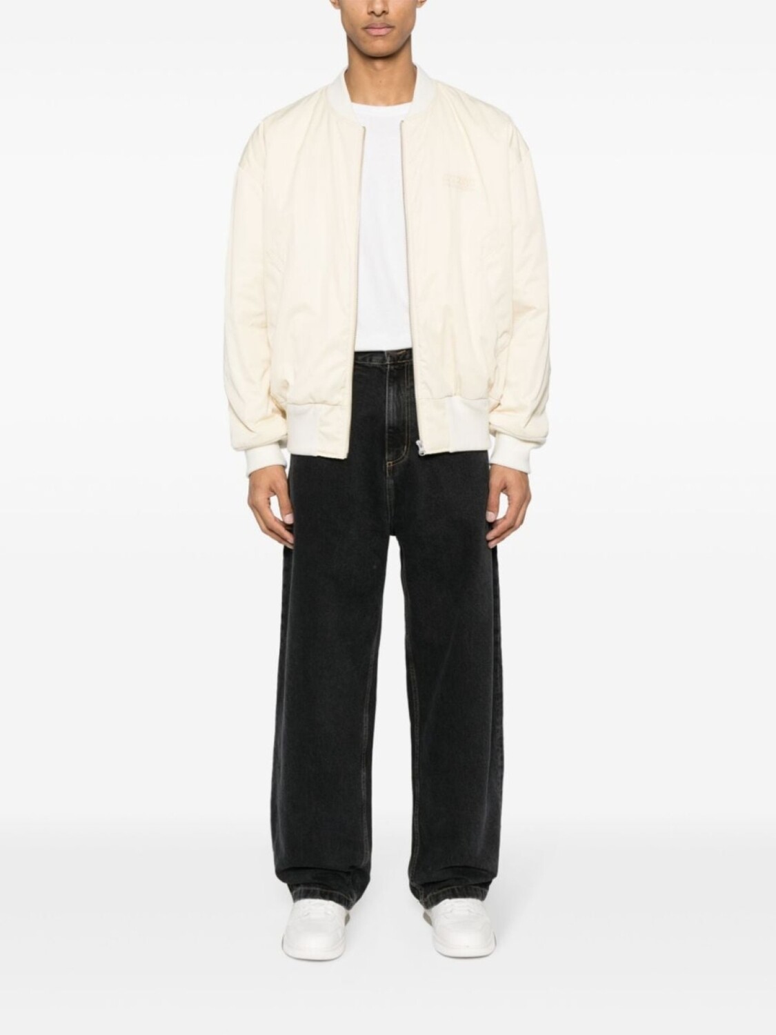 Carhartt WIP прямые джинсы Brandon средней посадки, черный 
Carhartt WIP прямые джинсы Brandon средней посадки, черный