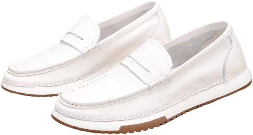 Мужские слипоны Классические легкие кроссовки из натуральной коровьей кожи Повседневная обувь Mengchengying, белый
Мужские слипоны Классические легкие кроссовки из натуральной коровьей кожи Повседневная обувь Mengchengying, белый