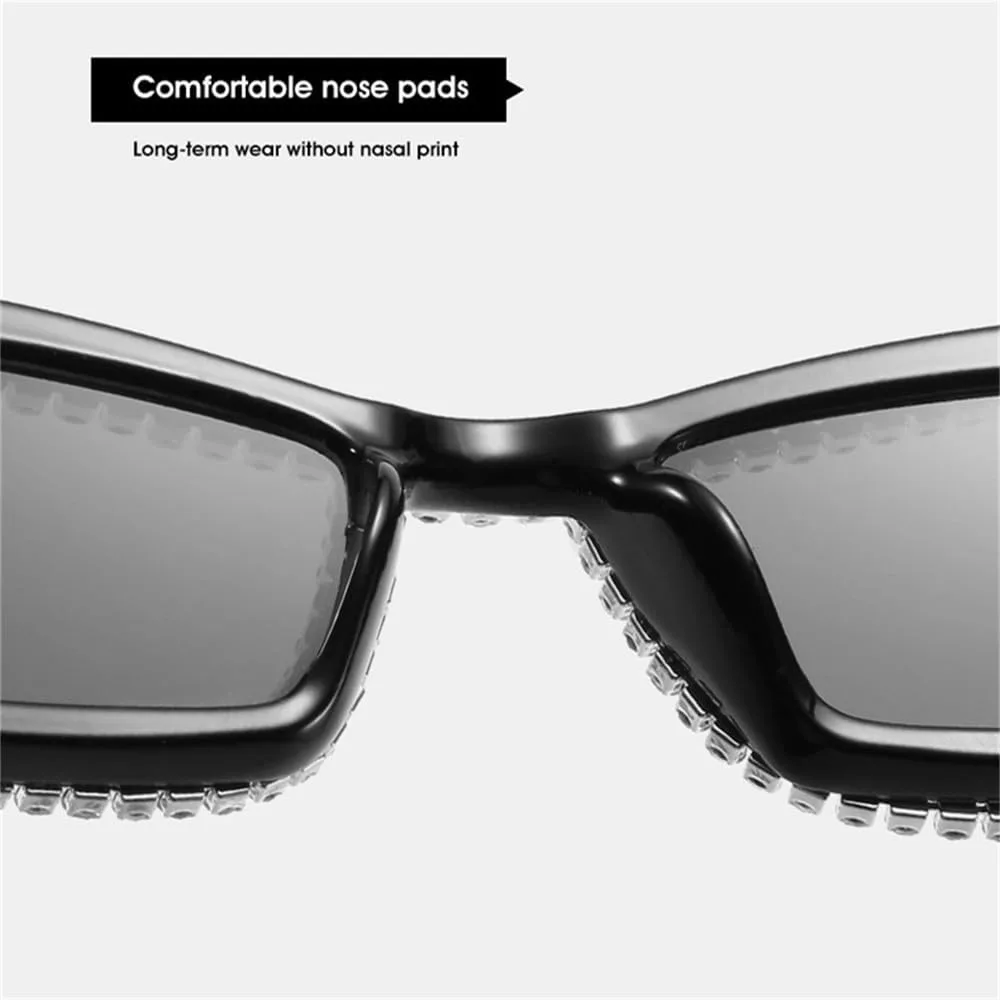 Винтажные солнцезащитные очки в стиле стимпанк с бриллиантами, женская, маленькая оправа, хрустальные солнцезащитные очки с разноцветными стразами VFDHN, 3
Винтажные солнцезащитные очки в стиле стимпанк с бриллиантами, женская, маленькая оправа, хрустальные солнцезащитные очки с разноцветными стразами VFDHN, 3