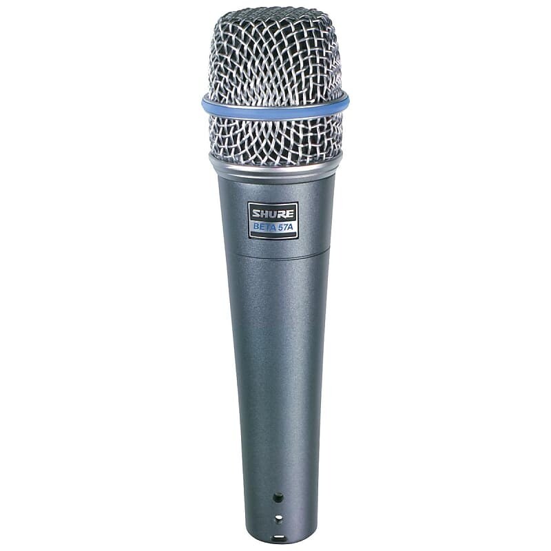 Динамический микрофон Shure BETA 57A Supercardioid Dynamic Instrument Microphone
Динамический микрофон Shure BETA 57A Supercardioid Dynamic Instrument Microphone