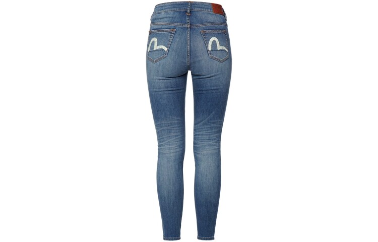 Джинсы женские деним синие Evisu
Джинсы женские деним синие Evisu