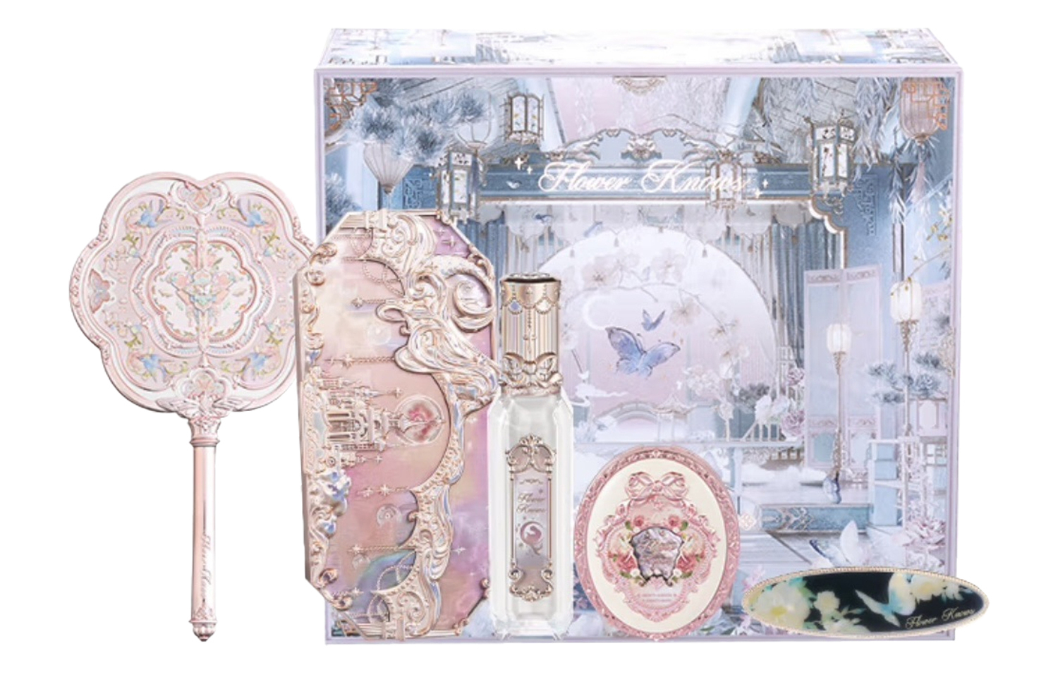 Набор косметики FlowerKnows Moonlight Mermaid Box, легко растушевывается, комплект из пяти предметов Flower Knows
Набор косметики FlowerKnows Moonlight Mermaid Box, легко растушевывается, комплект из пяти предметов Flower Knows