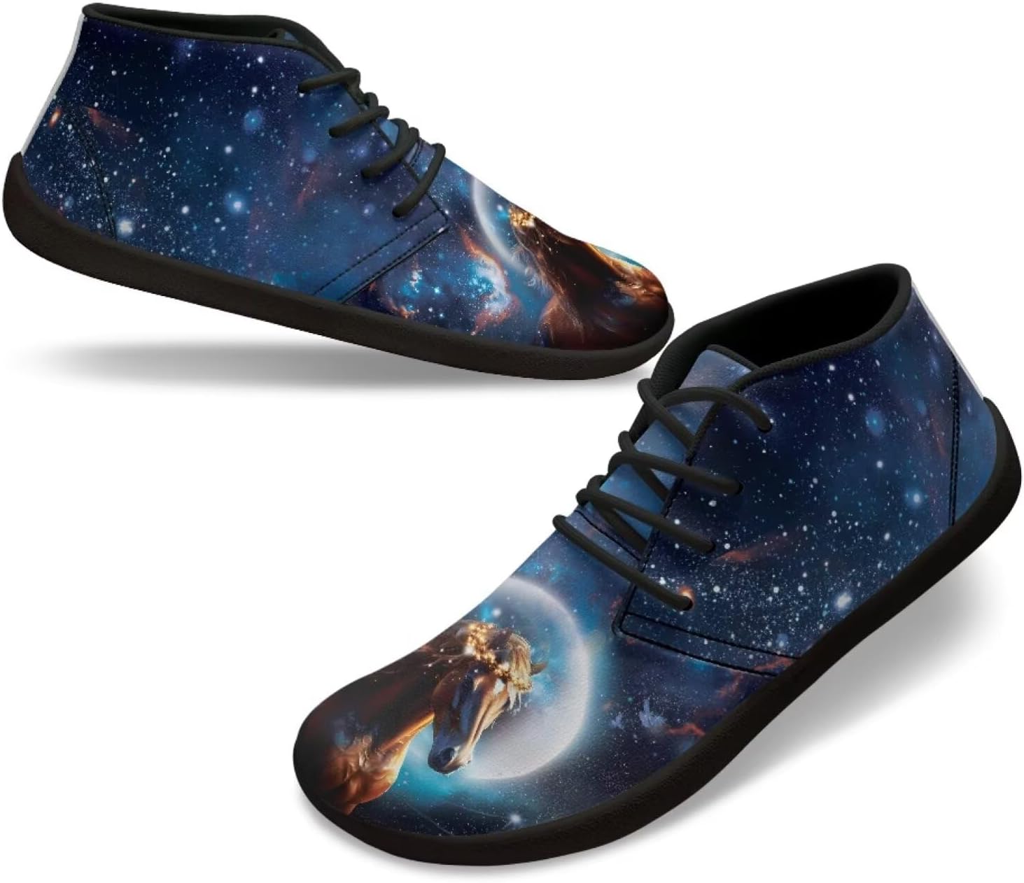 Мужские кроссовки для ходьбы, походов, кемпинга с нулевым перепадом и противоскользящей подошвой Xixirimido, Galaxy Horse Print
Мужские кроссовки для ходьбы, походов, кемпинга с нулевым перепадом и противоскользящей подошвой Xixirimido, Galaxy Horse Print