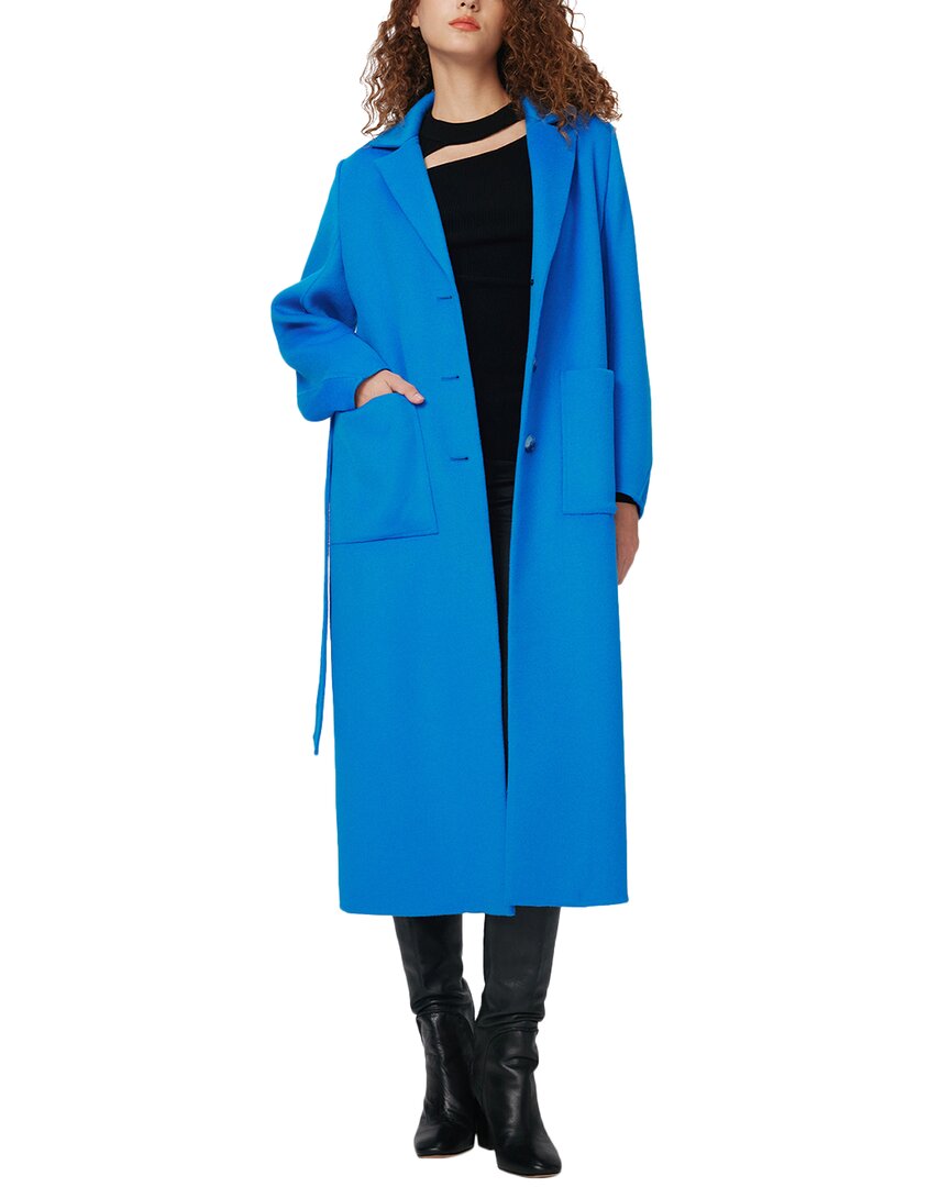 Пальто Diane von Furstenberg Nene из шерсти, ярко-синий
Пальто Diane von Furstenberg Nene из шерсти, ярко-синий