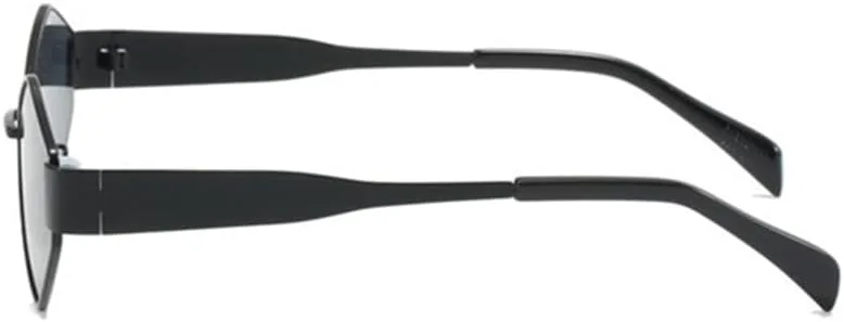 Солнцезащитные очки в узкой оправе, многоугольные, для женщин, в стиле металл-панк, для мужчин, винтажные солнцезащитные очки в форме ромба MTZJH, C8 Black White
Солнцезащитные очки в узкой оправе, многоугольные, для женщин, в стиле металл-панк, для мужчин, винтажные солнцезащитные очки в форме ромба MTZJH, C8 Black White