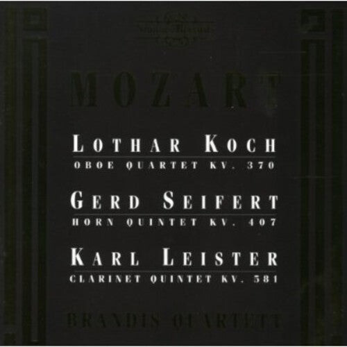 CD диск Mozart / Koch / Seifert / Leister / Brandis Qt: Chamber Music for Winds & Strings
CD диск Mozart / Koch / Seifert / Leister / Brandis Qt: Chamber Music for Winds & Strings