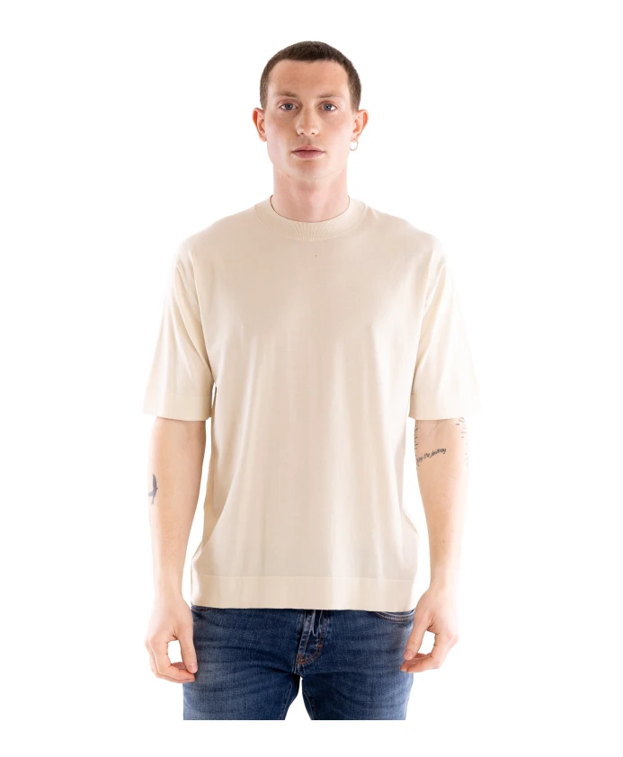 Футболка с круглым вырезом Paolo Pecora, бежевый
Футболка с круглым вырезом Paolo Pecora, бежевый
