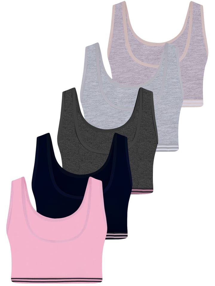 LOREZA Комплект из 5 бюстгальтеров - в полоску - разноцветные
LOREZA Комплект из 5 бюстгальтеров - в полоску - разноцветные