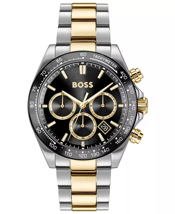 Мужские кварцевые модные часы-хронограф Hero 2.0 из двухцветной нержавеющей стали, 44 мм Hugo Boss, two-tone
Мужские кварцевые модные часы-хронограф Hero 2.0 из двухцветной нержавеющей стали, 44 мм Hugo Boss, two-tone