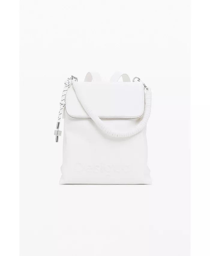 Женский рюкзак Medium с 3D-логотипом Desigual, белый
Женский рюкзак Medium с 3D-логотипом Desigual, белый