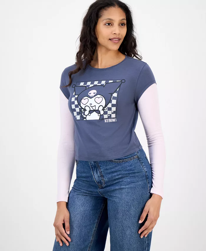Футболка Kuromi с длинным рукавом для юниоров Grayson Threads, The Label, серый
Футболка Kuromi с длинным рукавом для юниоров Grayson Threads, The Label, серый