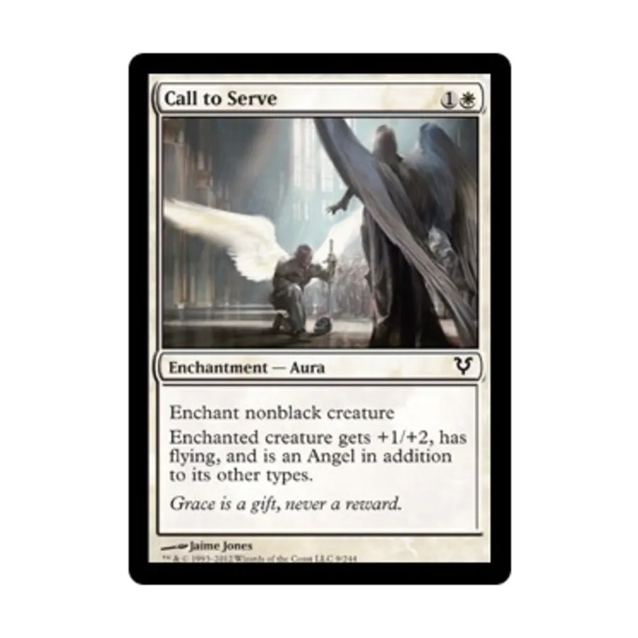 CCG Призыв к служению (С) (Фольга), MTG - Avacyn Restored
CCG Призыв к служению (С) (Фольга), MTG - Avacyn Restored