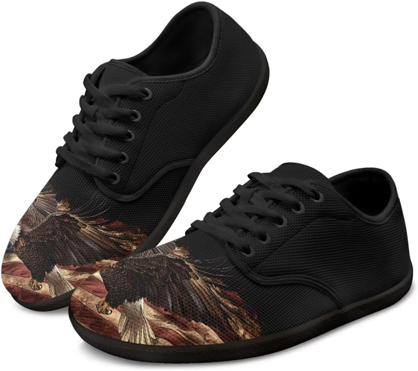 Мужские минималистичные прогулочные кроссовки с широкой ноской, без перепада высоты, повседневные дышащие слипоны для тенниса Pointodoor, American Flag Eagle
Мужские минималистичные прогулочные кроссовки с широкой ноской, без перепада высоты, повседневные дышащие слипоны для тенниса Pointodoor, American Flag Eagle