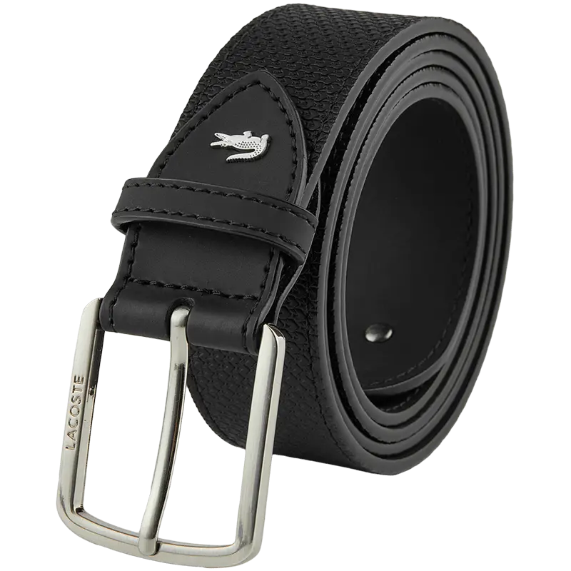Ремень деловой Lacoste, черный
Ремень деловой Lacoste, черный