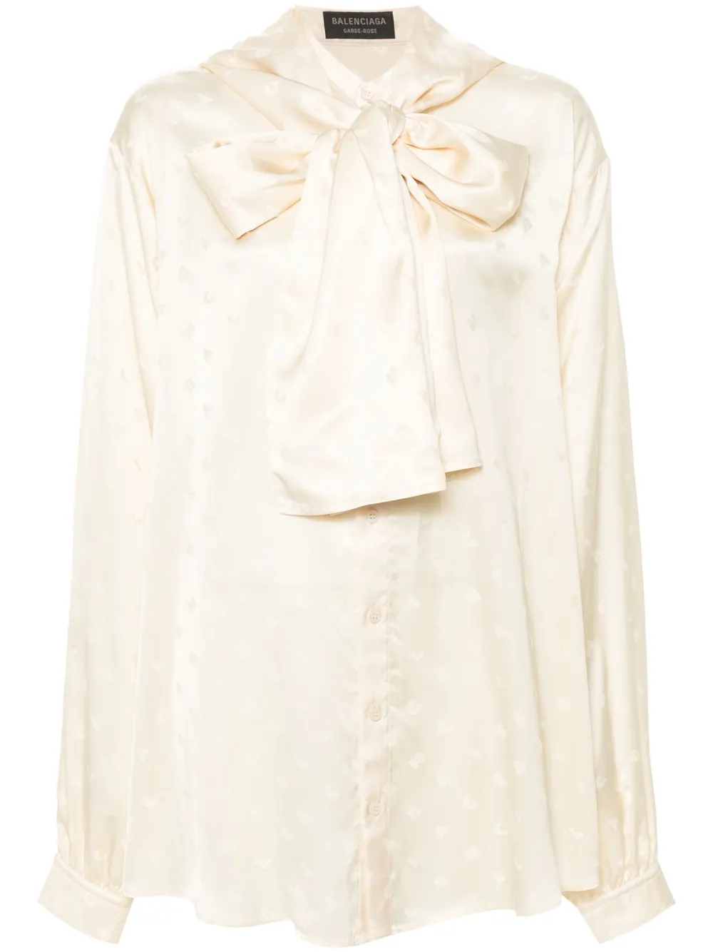 Блузка Letters BALENCIAGA, нейтральный
Блузка Letters BALENCIAGA, нейтральный