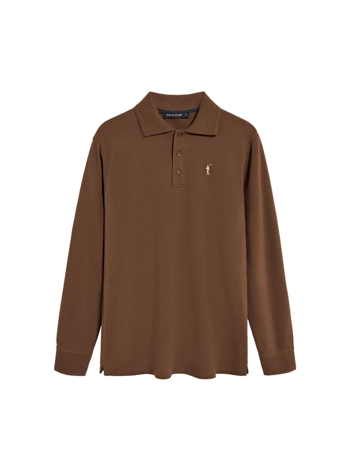 Футболка поло Polo Club, коричневый 
Футболка поло Polo Club, коричневый