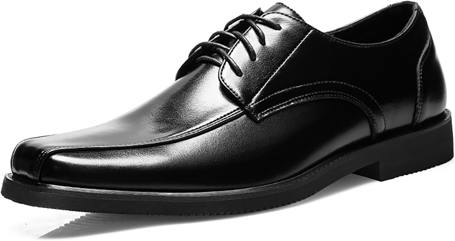 Мужские кожаные классические туфли с шнуровкой Oxford, квадратный носок, закрытые, с удобной мягкой подошвой, противоскользящие, для работы, свадьбы, вечеринки и офиса Qeosnbx, черный
Мужские кожаные классические туфли с шнуровкой Oxford, квадратный носок, закрытые, с удобной мягкой подошвой, противоскользящие, для работы, свадьбы, вечеринки и офиса Qeosnbx, черный