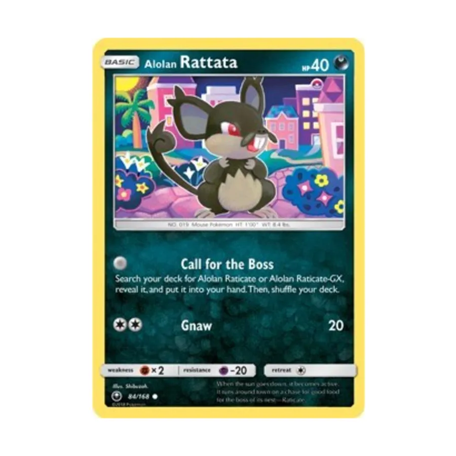 CCG Алолан Раттата (К) #84, Pokemon - SM - Celestial Storm - Singles
CCG Алолан Раттата (К) #84, Pokemon - SM - Celestial Storm - Singles