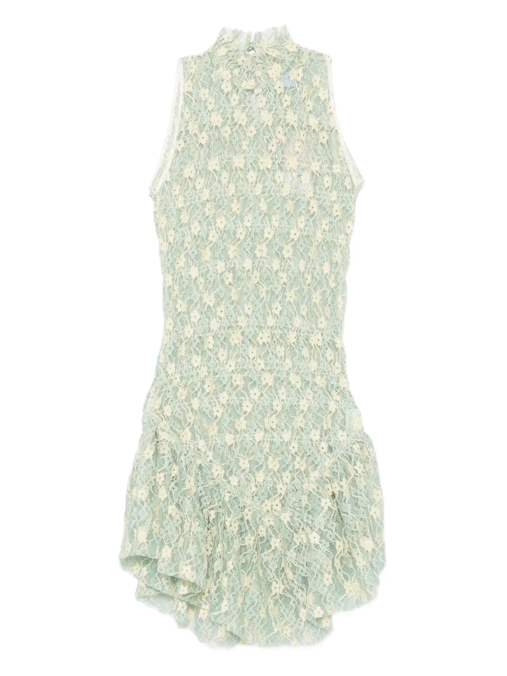 Мини-платье с высоким воротом и цветочным кружевом Roberta Einer, зеленый
Мини-платье с высоким воротом и цветочным кружевом Roberta Einer, зеленый