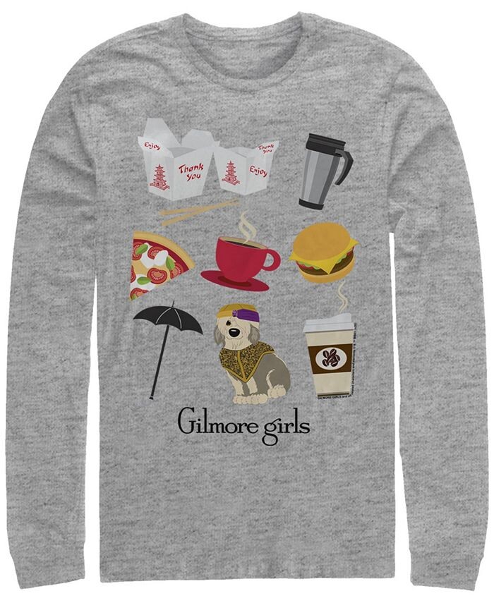 Мужская футболка Gilmore Girls TV Icon Jumble с длинными рукавами и круглым вырезом Fifth Sun, серый
Мужская футболка Gilmore Girls TV Icon Jumble с длинными рукавами и круглым вырезом Fifth Sun, серый