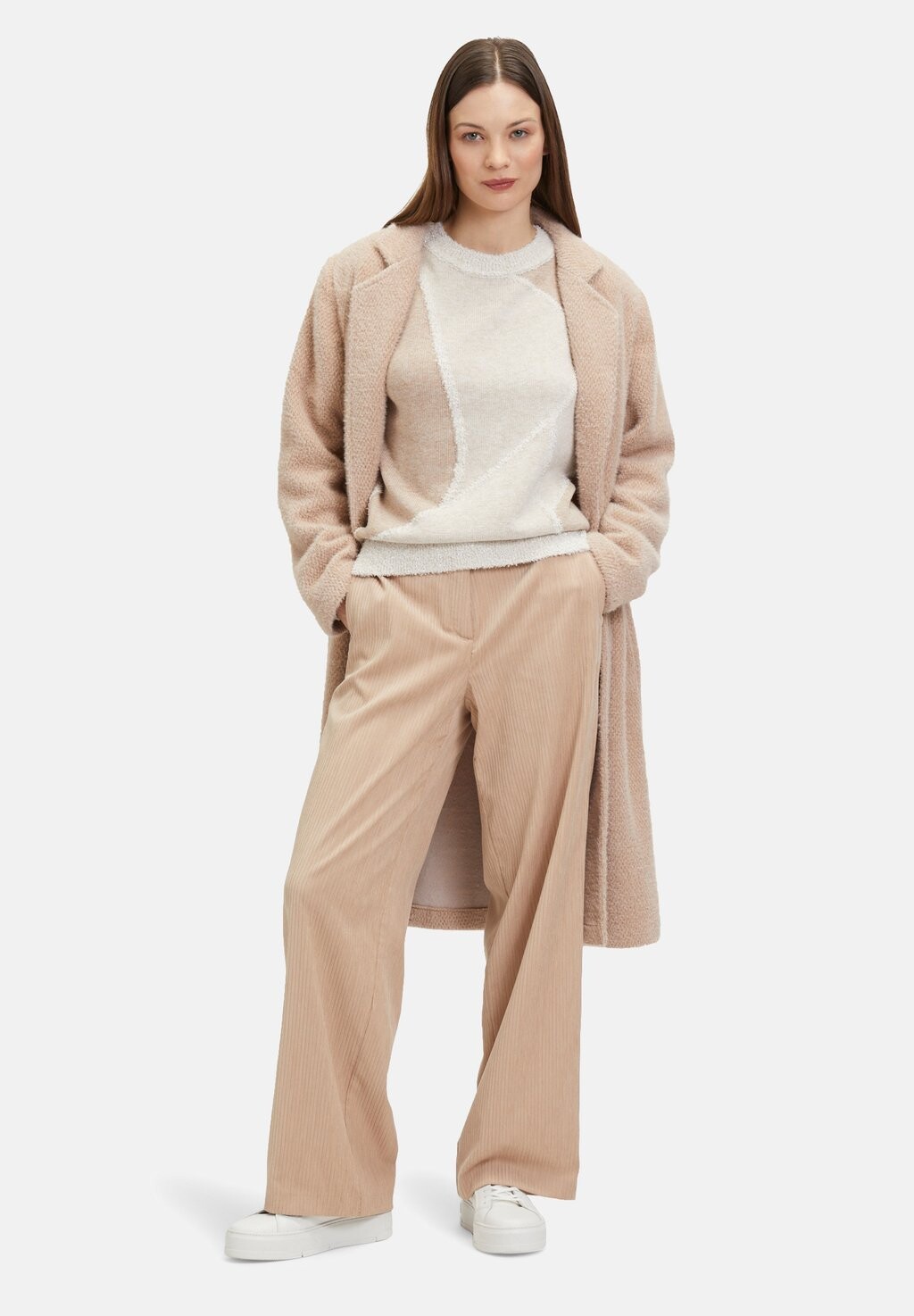 Джемпер MIT INTARSIE Betty & Co, коричневый
Джемпер MIT INTARSIE Betty & Co, коричневый