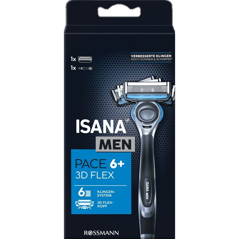 Бритва Pace 6+ ISANA, 1 шт. 
Бритва Pace 6+ ISANA, 1 шт.
