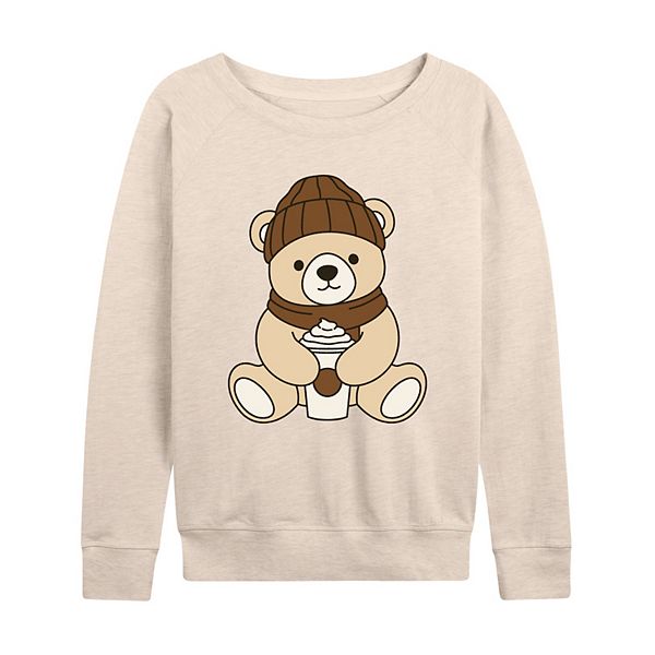 Женская футболка с длинным рукавом из френч терри с принтом мишки с чашкой кофе Licensed Character, Beige, Коричневый, Женская футболка с длинным рукавом из френч терри с принтом мишки с чашкой кофе Licensed Character, Beige
Женская футболка с длинным рукавом из френч терри с принтом мишки с чашкой кофе Licensed Character, Beige, Коричневый, Женская футболка с длинным рукавом из френч терри с принтом мишки с чашкой кофе Licensed Character, Beige