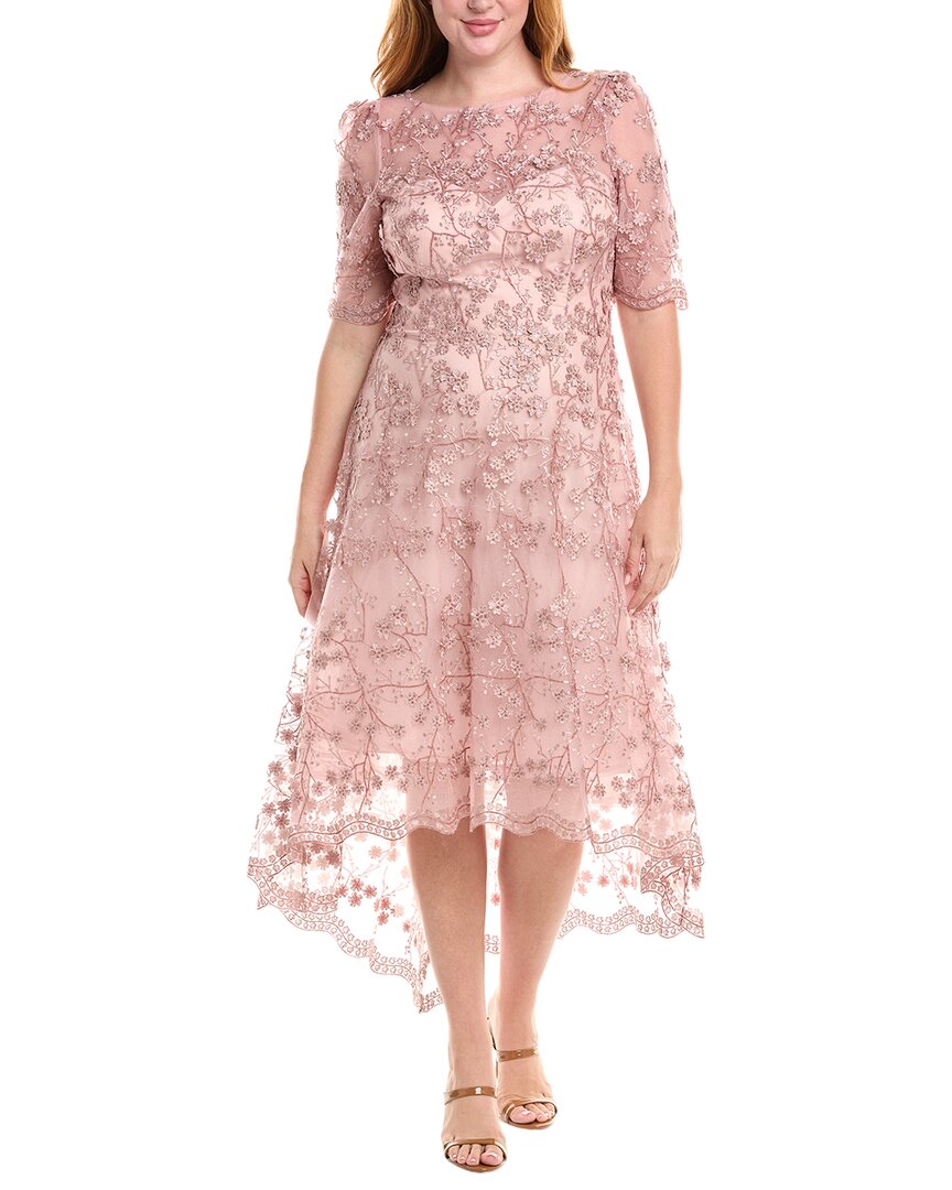 Тери Джон от Рики Фримен Вышитое платье миди Teri Jon by Rickie Freeman, Blush
Тери Джон от Рики Фримен Вышитое платье миди Teri Jon by Rickie Freeman, Blush