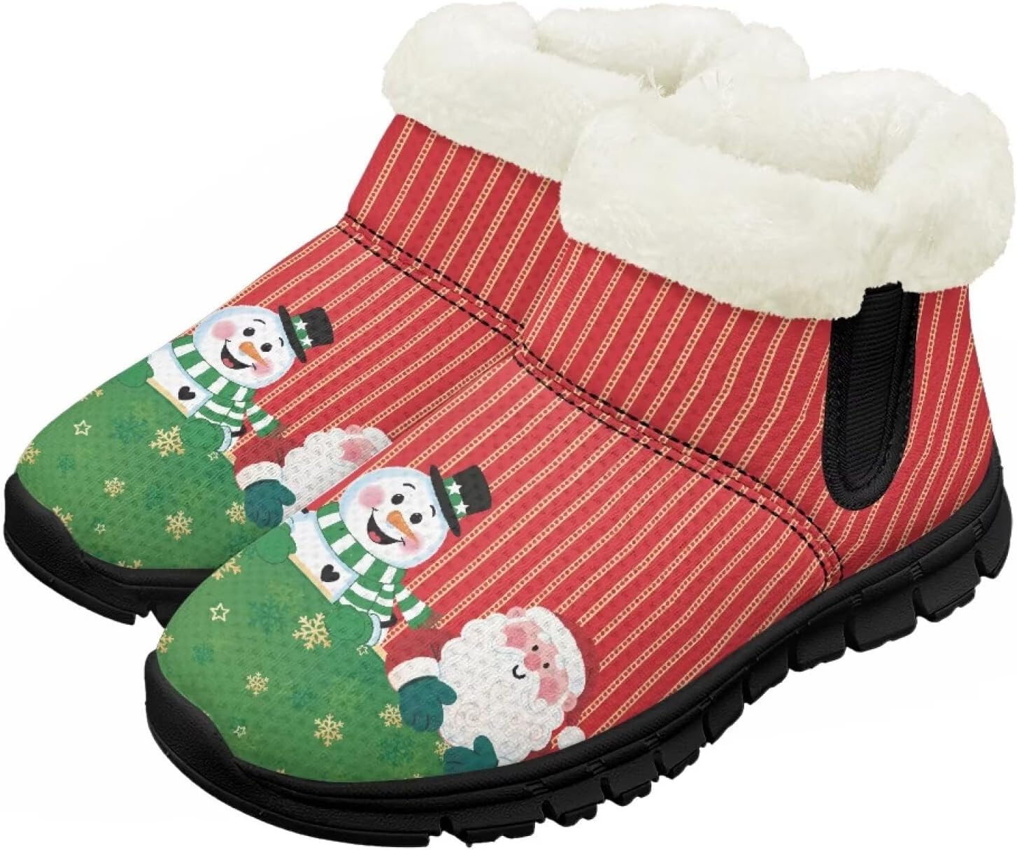 Юношеские ботинки для мальчиков и девочек, зимние теплые ботинки, противоскользящие легкие уличные туфли для холодной погоды Chririnla, Santa Claus Snowman
Юношеские ботинки для мальчиков и девочек, зимние теплые ботинки, противоскользящие легкие уличные туфли для холодной погоды Chririnla, Santa Claus Snowman