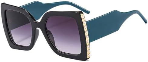 Солнцезащитные очки большого размера 2027 года для женщин, ретро-очки с широкими дужками и жемчужным блеском для мужчин, солнцезащитные очки UV400 MTZJH, Black Blue Gray
Солнцезащитные очки большого размера 2027 года для женщин, ретро-очки с широкими дужками и жемчужным блеском для мужчин, солнцезащитные очки UV400 MTZJH, Black Blue Gray