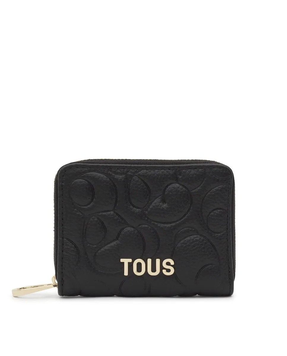 Женский кошелек Greta средней гладкости Tous, черный 
Женский кошелек Greta средней гладкости Tous, черный