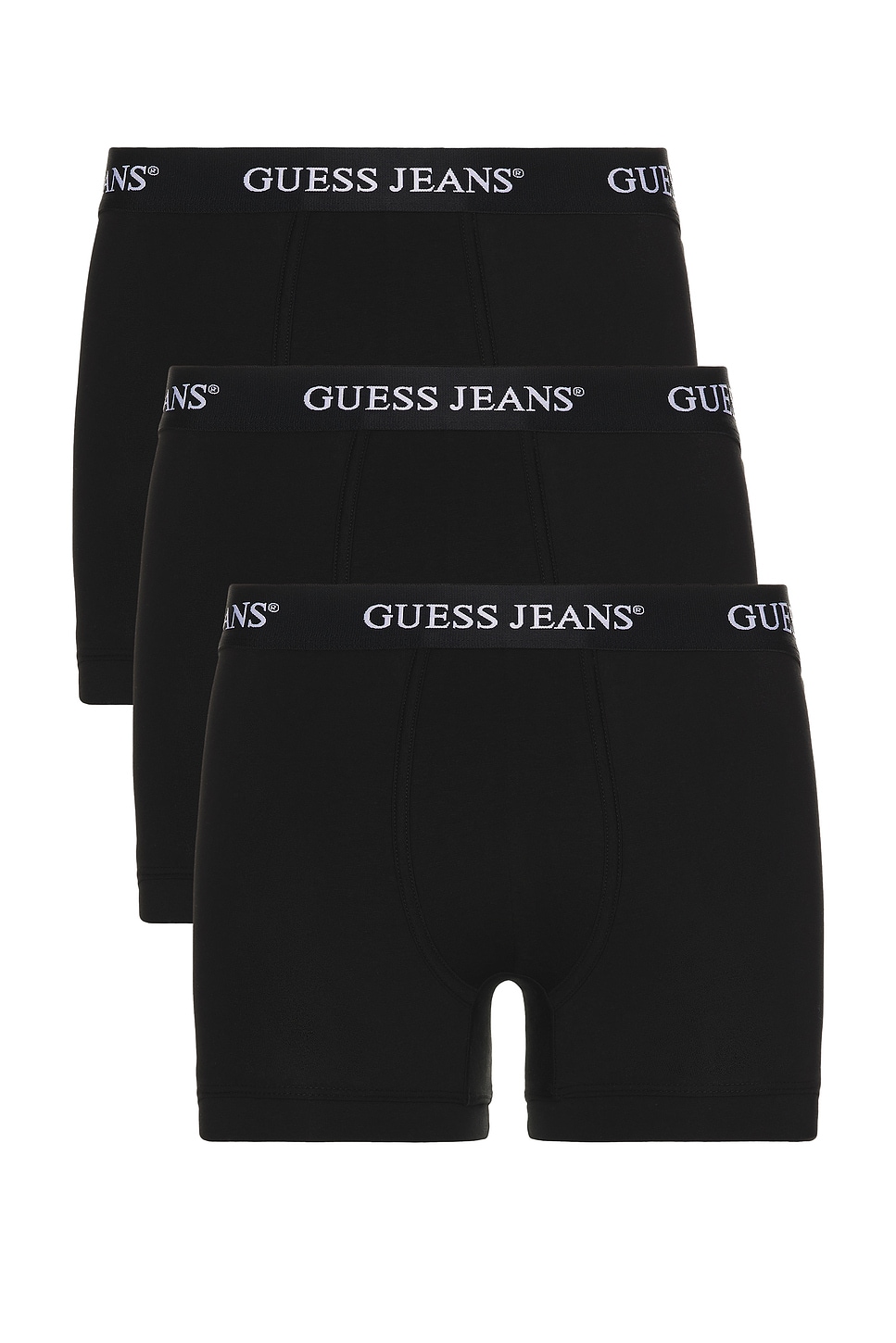 3 пары трусов-боксеров Guess Jeans, черный
3 пары трусов-боксеров Guess Jeans, черный