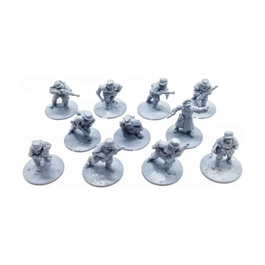 Коллекция немецкой пехоты №5, Miscellaneous Historical Miniatures- WWII - Loose Miniatures (28mm) (Unidentifiable Manufacturer)
Коллекция немецкой пехоты №5, Miscellaneous Historical Miniatures- WWII - Loose Miniatures (28mm) (Unidentifiable Manufacturer)