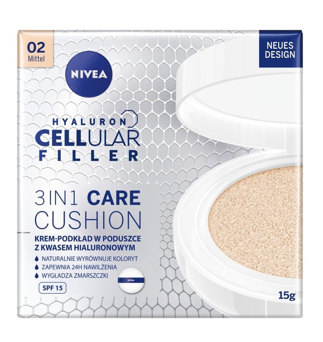 Крем-основа для лица Nivea Hyaluron Cellular Filler, Naturalny
Крем-основа для лица Nivea Hyaluron Cellular Filler, Naturalny