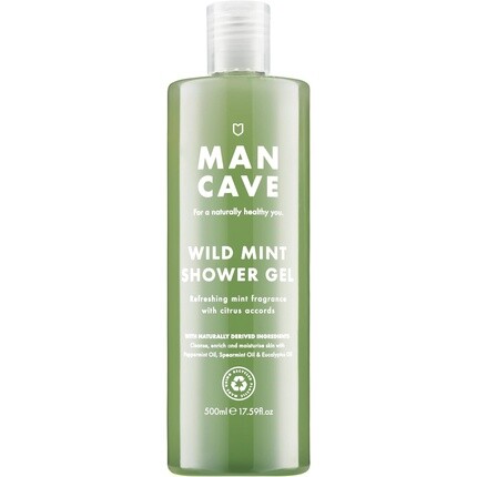 Гель для душа ManCave Wild Mint 500 мл с маслом лимона, перечной мяты и эвкалипта
Гель для душа ManCave Wild Mint 500 мл с маслом лимона, перечной мяты и эвкалипта
