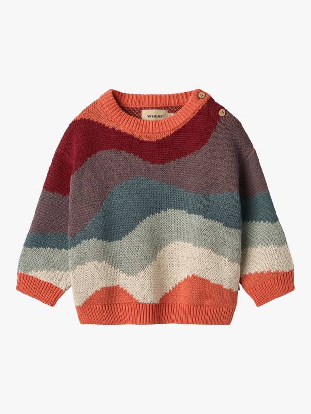 Детский джемпер из хлопкового жаккарда WHEAT, Multi
Детский джемпер из хлопкового жаккарда WHEAT, Multi