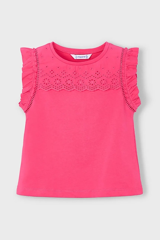 Детская хлопковая футболка Mayoral, розовый
Детская хлопковая футболка Mayoral, розовый