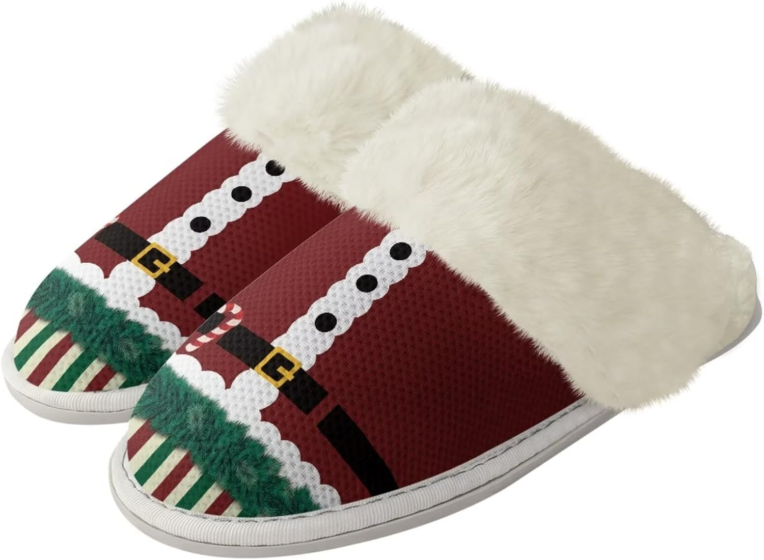 Мягкие тапочки для женщин и мужчин, плюшевые теплые тапочки, уютные домашние тапочки для спальни с пушистым воротником Jiquruby, Funny Christmas Print
Мягкие тапочки для женщин и мужчин, плюшевые теплые тапочки, уютные домашние тапочки для спальни с пушистым воротником Jiquruby, Funny Christmas Print