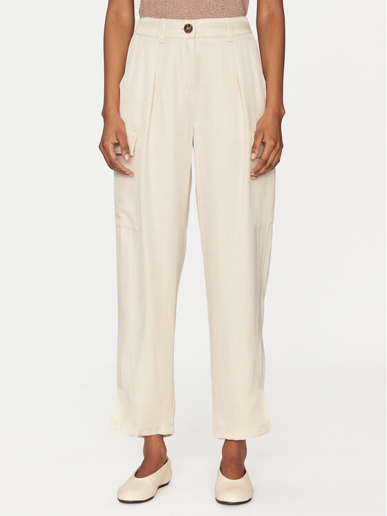 Брюки свободного покроя Aia 2515131071 Marella, бежевый 
Брюки свободного покроя Aia 2515131071 Marella, бежевый