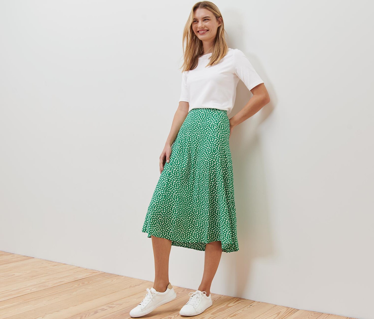 Юбка миди с принтом Tchibo
Юбка миди с принтом Tchibo