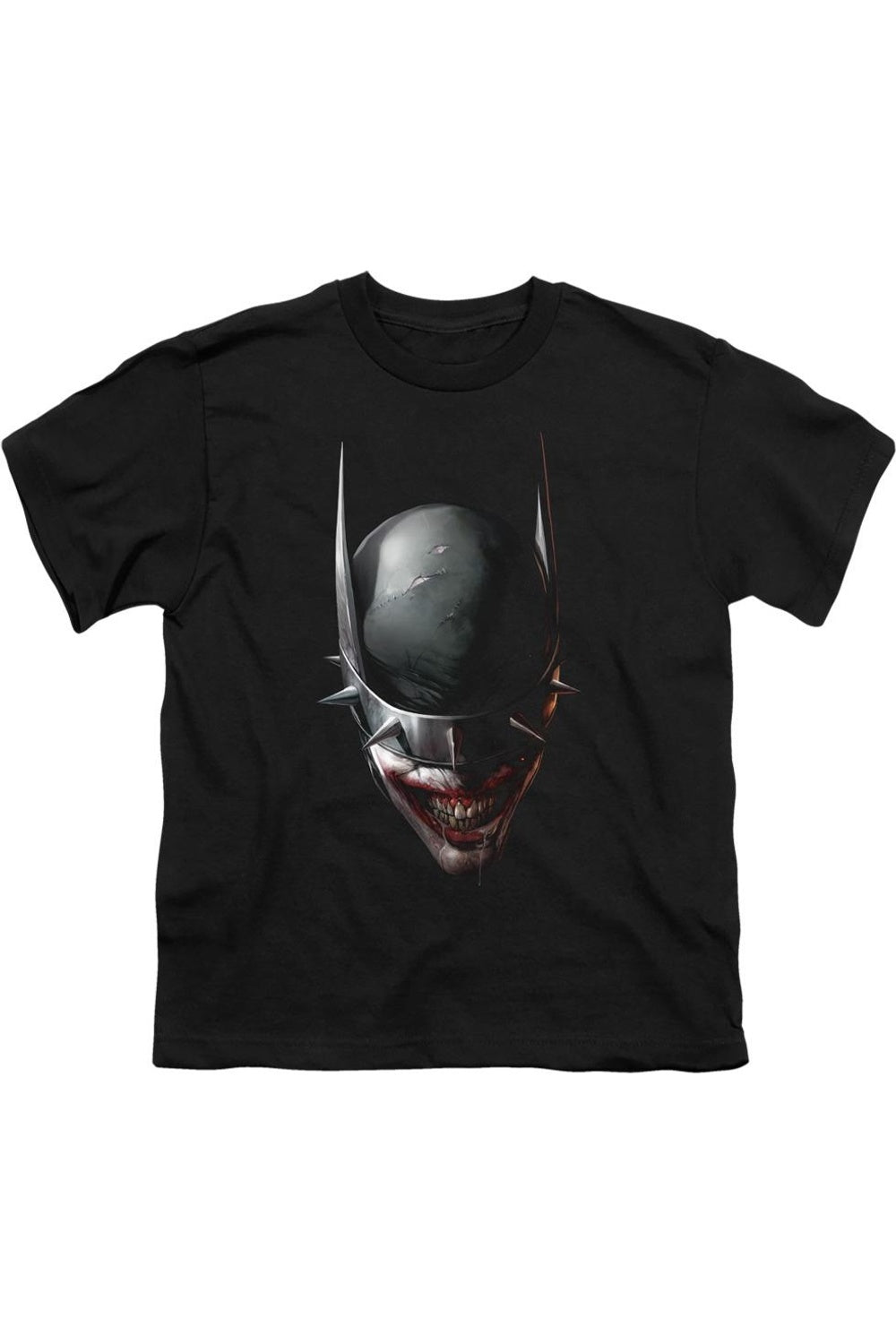 Футболка с коротким рукавом для детей "Смеющийся Бэтмен" Gildan, черный
Футболка с коротким рукавом для детей "Смеющийся Бэтмен" Gildan, черный
