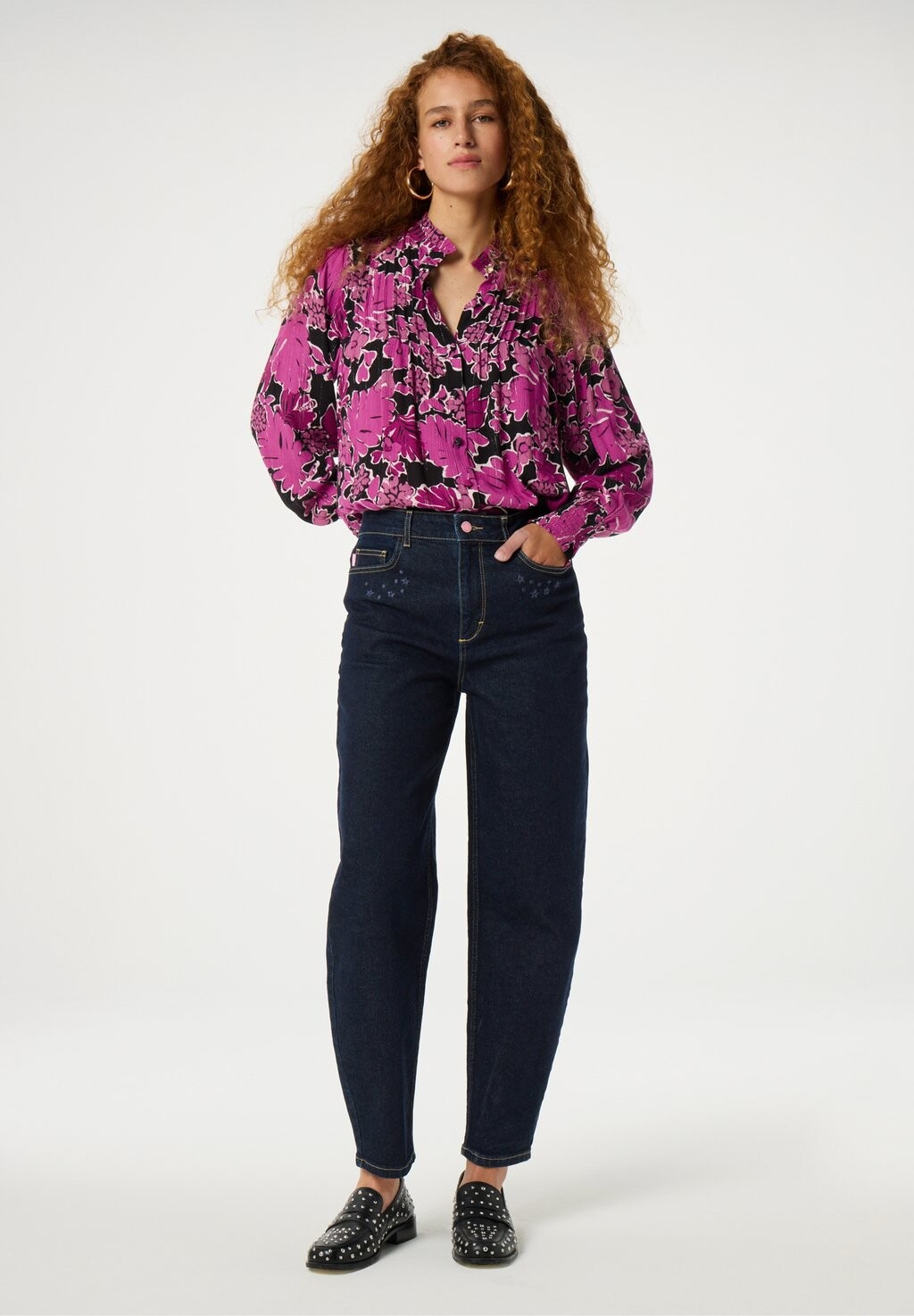 Блузка на пуговицах LUCKY Fabienne Chapot, розовый
Блузка на пуговицах LUCKY Fabienne Chapot, розовый