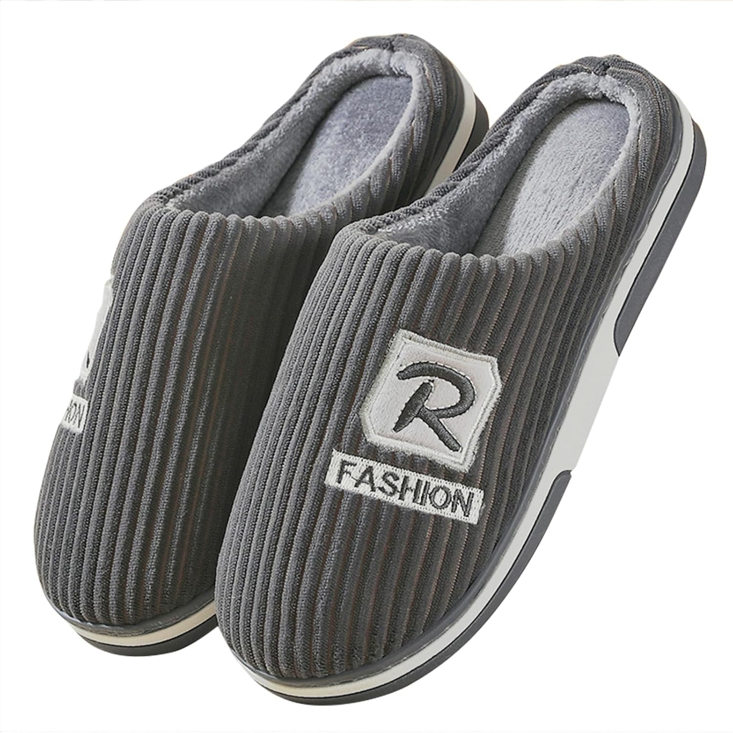 Домашние тапочки для мужчин, теплые плюшевые, широкой посадки, мягкие, с эффектом памяти, большого размера, для спальни, с противоскользящей подошвой, для дома и улицы, размеры 7-16 Zickyo, серый
Домашние тапочки для мужчин, теплые плюшевые, широкой посадки, мягкие, с эффектом памяти, большого размера, для спальни, с противоскользящей подошвой, для дома и улицы, размеры 7-16 Zickyo, серый